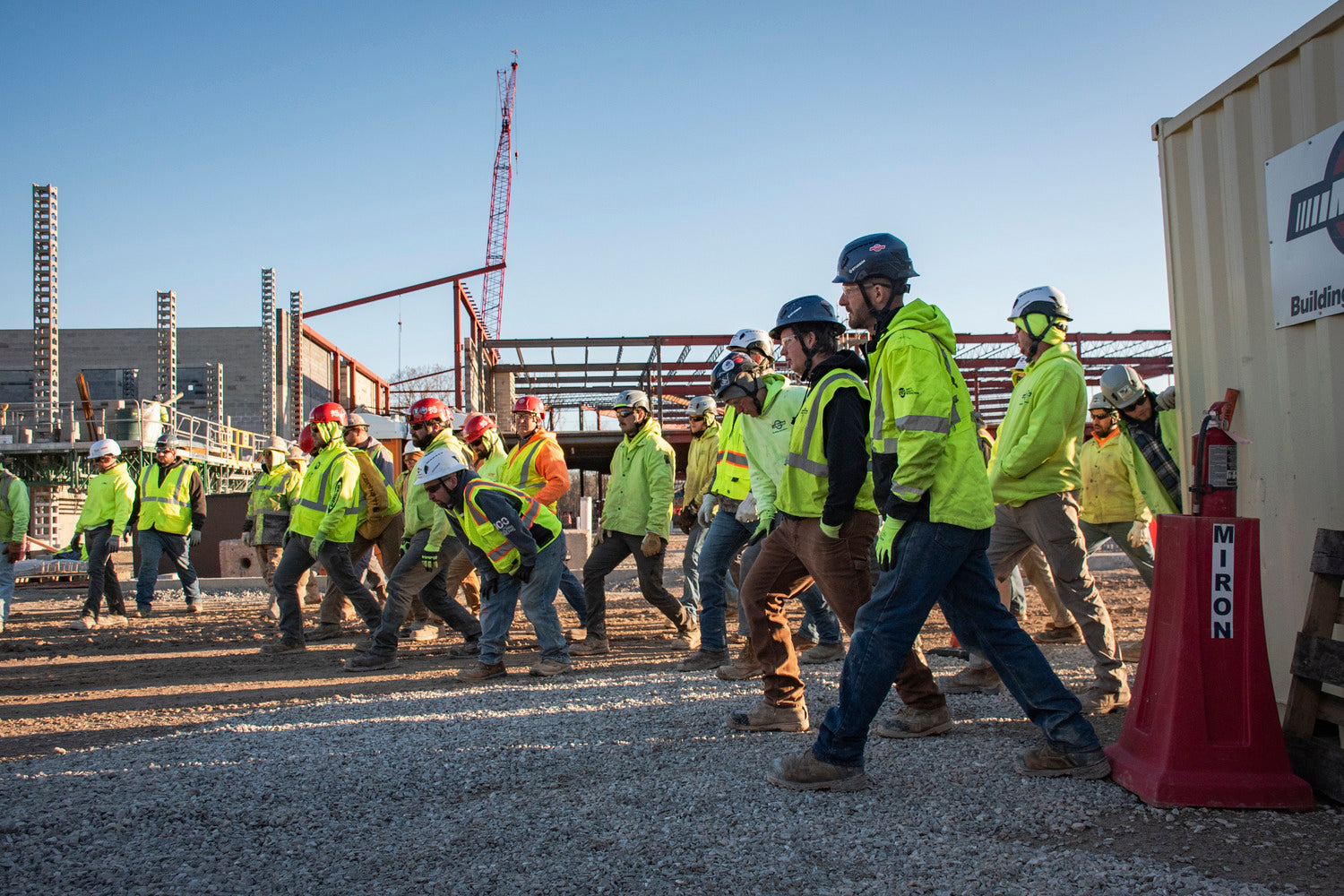 Miron Construction Invests in STUDSON Type II Safety Helmets to Improve Project Site Safety