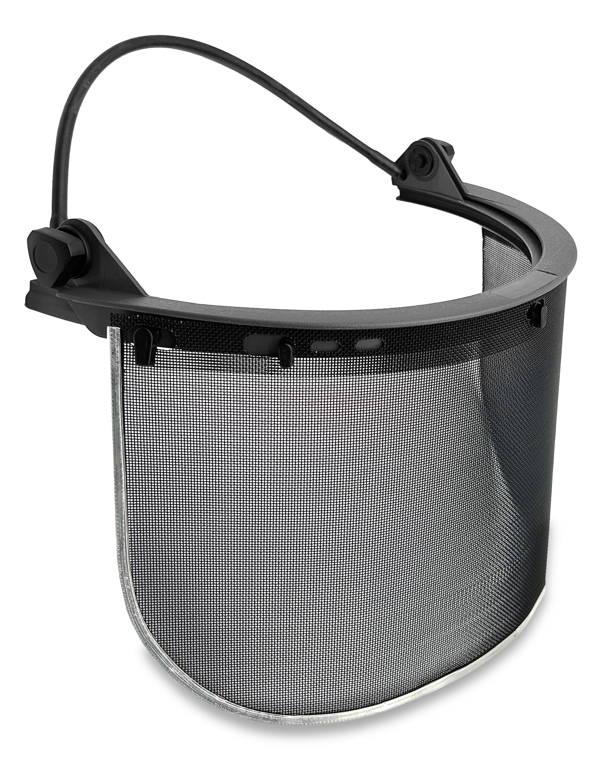 Mesh Face Shield with Bracket (Full Brim Compatible)