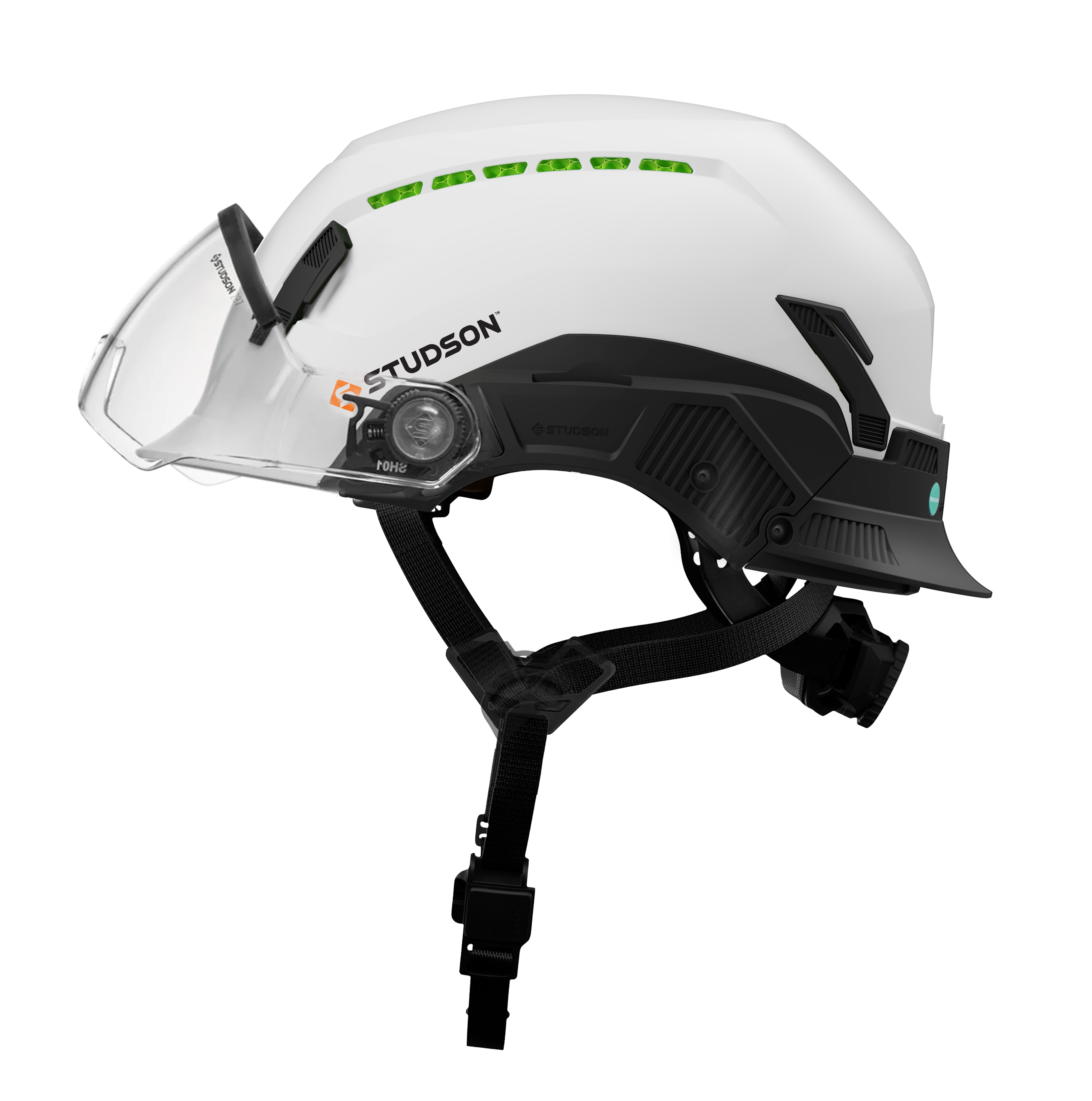 Studson Hard Hat Full Brim Studson SHK1-HSGM Half Shield With