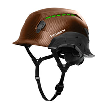 SHK-1 Standard Brim Vented Safety Helmet showing front quarter view