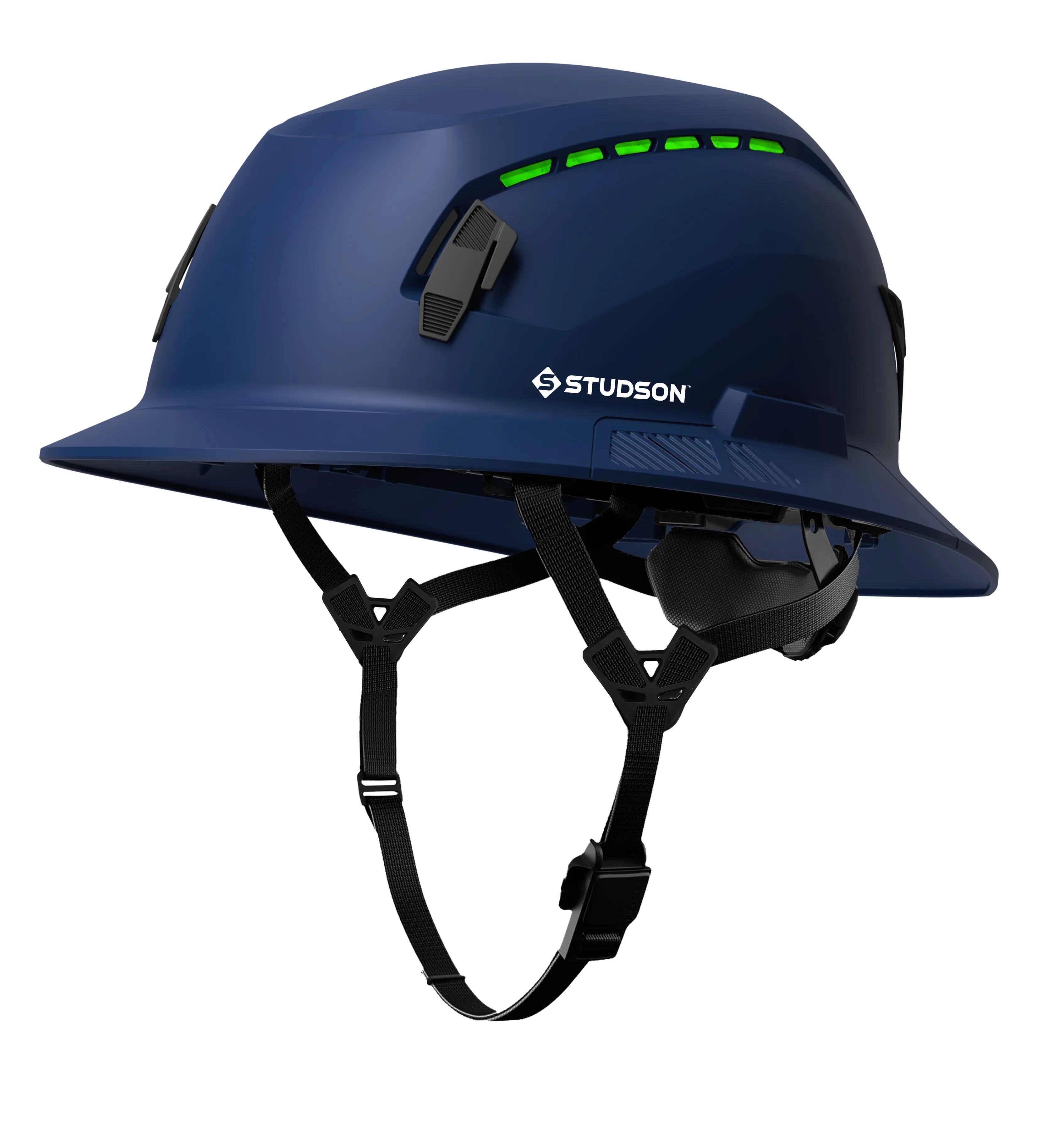 bike helmet with detachable brim navy blue SHK-1 Full Brim Vented